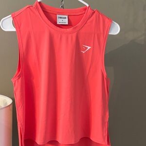 Gymshark Coral Muscle Tee